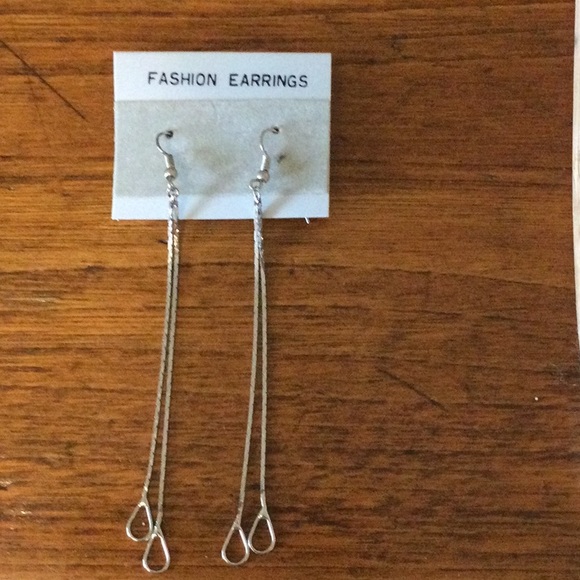 Silver Dangling Earrings